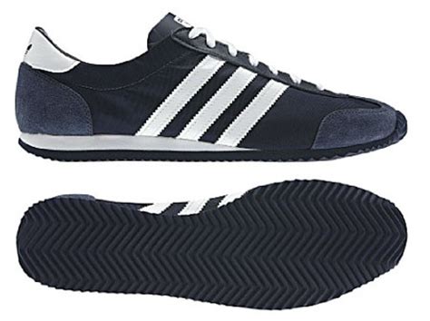 1970s Adidas 1609ER trainers reissued in white or blue.